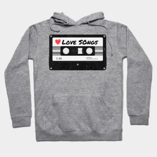 Heart Love Songs Mixtape Valentines Day Girlfriend Boyfriend Gift Hoodie